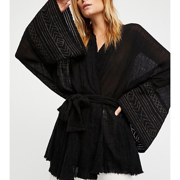 Free People Tops - NWT Free People One Tie Wrap Kimono